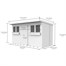 Flat Pack Pent Wooden Summer Garden Shed Direct Dispatch Alternative Image