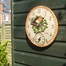 Outside In Robin Wall Clock & Thermometer 12 Inch (5064002) Alternative Image