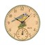 Outside In Blue Tit Wall Clock & Thermometer 12 Inch (5064003) Alternative Image