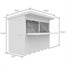 Flat Pack Pent Wooden Garden Bar Direct Dispatch Alternative Image