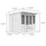Flat Pack Pent Wooden Summer Garden House Direct Dispatch Alternative Image