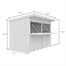 Flat Pack Pent Wooden Garden Bar Direct Dispatch Alternative Image