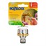 Hozelock 3/4in and 1/2in Outdoor Tap Connector (2041) Alternative Image
