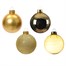 Kaemingk 42 Glass Christmas Tree Hanging Baubles - Gold (9149250) Alternative Image