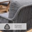 Leisuregrow Peru L-Shape Modular Outdoor Garden Furniture Dining Set Alternative Image