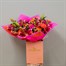 Cerise and Orange Hand Tied Floral Bouquet Alternative Image