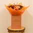 Orange Hand Tied Bouquet - Classic Alternative Image