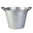 Panacea 8 Inch Washtub Planter -  Aged Galvanized (83250) Alternative Image