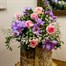 Pastel Roses & Freesia Cut Flower Hand Tied Bouquet Alternative Image