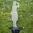 RBVE Charity Solar Woman In War Garden Stake Light Alternative Image