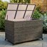 Royalcraft Charcoal Outdoor Garden Cushion Box Alternative Image