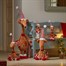 1.4m Three Kings Alpha Rat Gingerbread Standing Christmas Decoration (2531527) Alternative Image