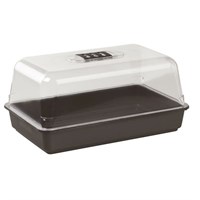 Stewart Garden 38cm Unheated Propagator - Black (2593005)