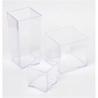APAC Clear Acrylic Designer Cube - 15 x 15 x 15cm (4120)