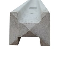 Allen Concrete Pyramid Intermediate Fence Post 2.4m (24P4)