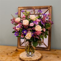 Baby Girl Hand Tied Bouquet - Premium