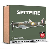 Coach House Spitfire Shaped Wooden 175 Piece Jigsaw (CHP0379)