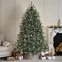 Festive 1500 LED Compact Christmas String Lights - White (P057462)
