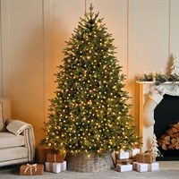 Festive 2000 LED Compact Christmas String Lights - Antique Gold (P057472)