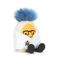 Jellycat Amuseables Boiled Egg Scientist Outfit Soft Toy (A6BERS)