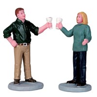 Lemax A Fine Vintage - Set of 2 Christmas Figurines (52386)