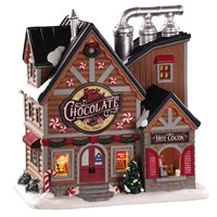 Lemax For The Love Of Chocolate Shop Battery Operated LED Building (05621)