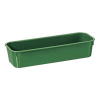 Stewart Garden 20cm Premium Extra Deep Seed Tray with Holes - Dark Green (2302004)