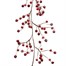 Kaemingk 1.3m Red Berry Clucter Christmas Garland (622029)