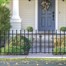 Panacea Ball Top Fence Post - Black (87212)