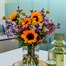 Pop Of Joy Hand Tied Floral Bouquet - Classic