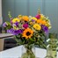 Pop Of Joy Hand Tied Floral Bouquet - Premium